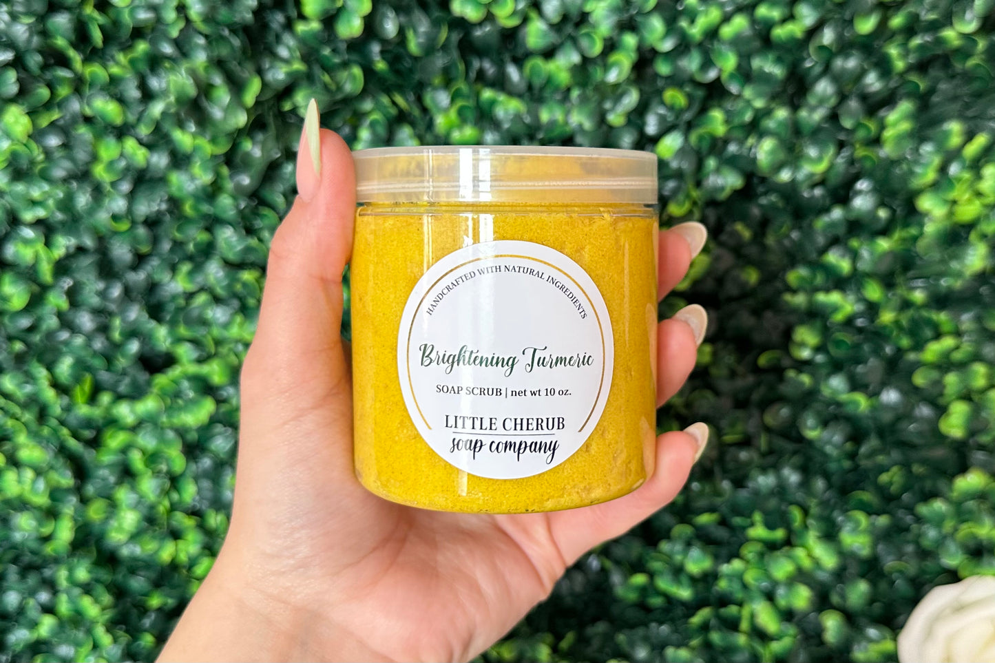 Brightening Turmeric Soap Scrub